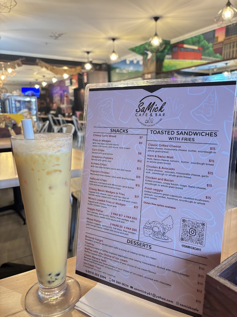 Menu Samick Cafe & Bar-5